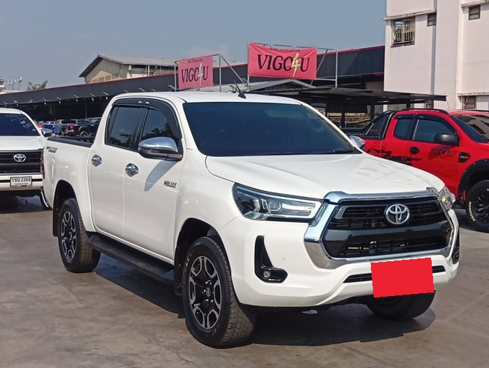 2025 TOYOTA Hilux DOUBLE CAB 2.4 2WD AT White